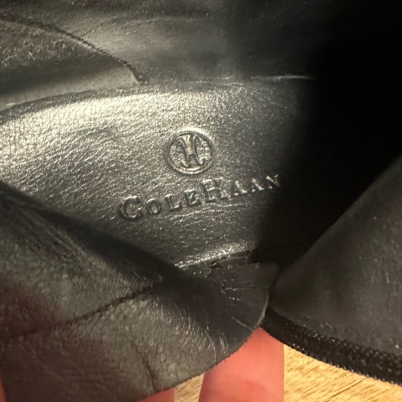 Custom Cole Haan Black Leather Booties 👢 - Picture 6 of 6